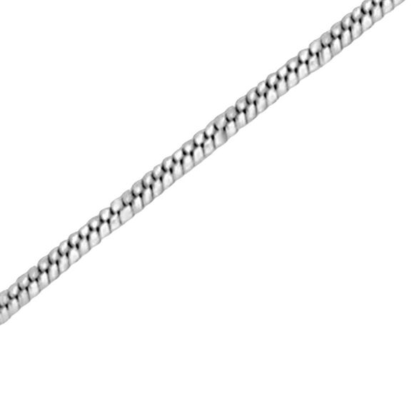 Giani Bernini Sterling Silver Necklace, 16”Square Snake Chain - Picture 3 of 6